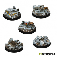 Kromlech Concrete Slabs Round 32mm Set 4 (5)