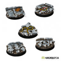Kromlech Concrete Slabs Round 32mm Set 6 (5)