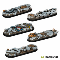 Kromlech Concrete Slabs Round 25mm Set 3 (10)