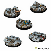 Kromlech Concrete Slabs Round 40mm Set 2 (5)