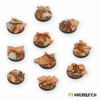 Kromlech Old Town Ruins Round 25mm Set 2 (10)
