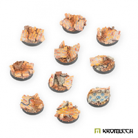 Kromlech Old Town Ruins Round 25mm Set 3 (10)