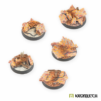 Kromlech Old Town Ruins Round 32mm Set 1 (5)