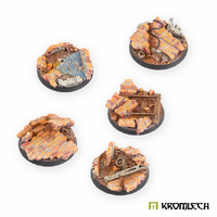 Kromlech Old Town Ruins Round 40mm Set 1 (5)