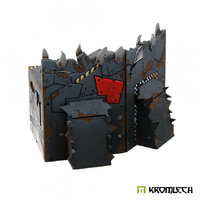 Kromlech Tabletop Scenics Skargruk Line – Wall 45 degrees