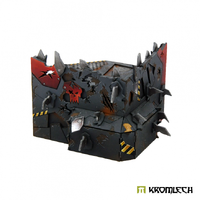 Kromlech Tabletop Scenics Skargruk Line – Wall 90 degrees
