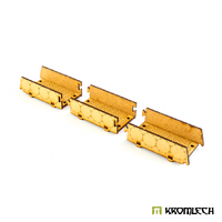 Kromlech Tabletop Scenics Modular Bridges: Riffled 
