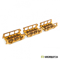 Kromlech Tabletop Scenics Modular Bridges: Hex 