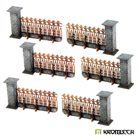 Kromlech Tabletop Scenics Hive City Iron Fences 