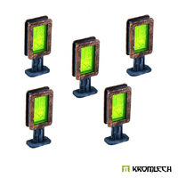 Kromlech Tabletop Scenics Hive City Street Hologram