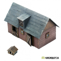 Kromlech Tabletop Scenics Poland 1939 COWSHED 