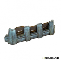 Kromlech Tabletop Scenics Imperial Defense Line: 45° Wall