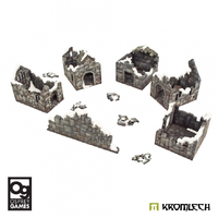 Kromlech Tabletop Scenics Haunted Houses 
