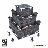 Kromlech Tabletop Scenics Stepped Pyramid 