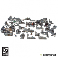 Kromlech Tabletop Scenics Town Ruins
