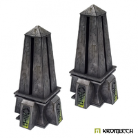 Kromlech Tabletop Scenics Royal Obelisks (2)