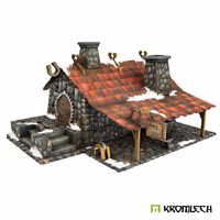 Kromlech Tabletop Scenics Hospodars Village Smithery