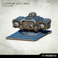Kromlech Legionary APC turret: Twin Searchlight (1)