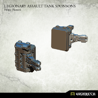 Kromlech Legionary Assault Tank Sponsons: Heavy Flamers (1)