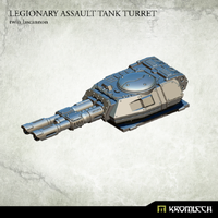 Kromlech Legionary Assault Tank Turret: Twin Lascannon (1)