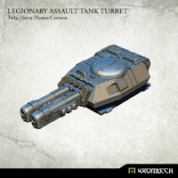 Kromlech Legionary Assault Tank Turret: Twin Heavy Plasma Cannon (1)