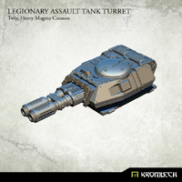 Kromlech Legionary Assault Tank Turret: Twin Heavy Magma Cannon (1)