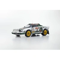 Kyosho 1/18 Lancia Stratos HF Winner 1976 Sanremo Nr.4 Diecast Model Car