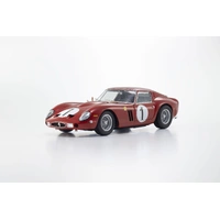 Kyosho Original 1/18 Ferrari 250GTO 1000km Paris Montlhery 3987GT 1962 #24 (Red) Diecast Model Car