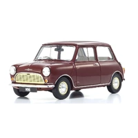 [Scratch and Dent] Kyosho 1/18 Morris Mini Minor Cherry Red Diecast Model Car