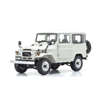 Kyosho 1/18 Toyota Land Cruiser 40 Van White Diecast Model Car