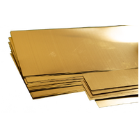 K&S Brass Sheet Assorted Sizes 4 x 10" (Pack of 4 Sheets)