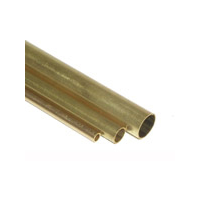 Round Copper Tube: 5/32 OD x 0.014 Wall x 12 Long (1 Piece