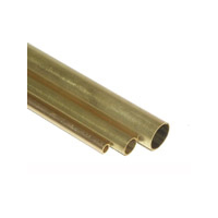 K&S Brass Tube 5/16 x 36" 0.014 Wall (Per Tube)