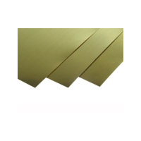 K&S Brass Sheet 0.016 x 6 x 12" (1)
