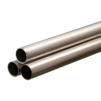 K&S Aluminium Tube 11 x 1000mm 0.45 Wall (Per Tube)