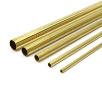 K&S Brass Tube 2 x 1000mm 0.45 Wall (Pack of 5 Tubes)