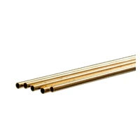 K&S Brass Tube 4 x 1000mm 0.45 Wall (Per Tube)
