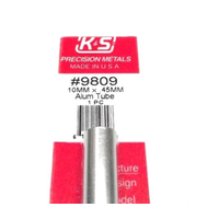 K&S Aluminium Tube 10 x 300mm 0.45 Wall (1)