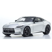 Kyosho 1/18 Nissan Fairlady Z Silver / Black Resin Model Car