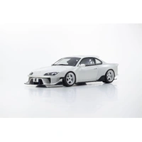 Kyosho Samurai 1/18 Nissan Silvia S15 Khyzyl Saleem (White) Resin Model Car