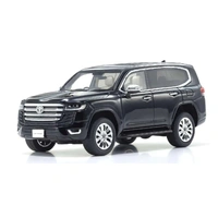 Kyosho 1/43 Toyota Land Cruiser ZX Black Resin Model Car