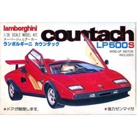 Kawai 1/38 Lamborghini Countach LP500S Plastic Model Kit
