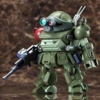 Kotobukiya Armored Trooper Votoms: Red Shoulder Document: The Roots Of Ambition D-Style Scopedog Turbo Custom Chirico Ver. Plastic Model Kit