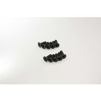 Kyosho Flat Head Screw(Hex/M4x12/10pcs)
