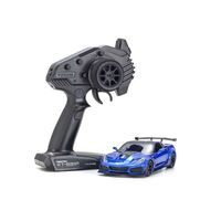 Kyosho MINI-Z RWD Series Ready Set Chevrolet Corvette ZR1 Elkhart Lake Blue Metallic [32334BL]