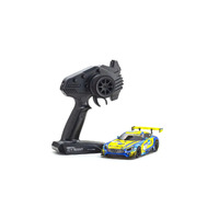 Kyosho MINI-Z Mercedes-AMG GT3 Blue/Yellow RWD RC Car Readyset [32345BLY]
