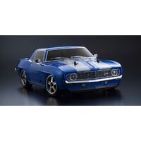Kyosho 1/10 Readyset PureTen GP 4WD FW-06 1969 Chevy Camaro Z/28 Nitro RTR Blue [ 33213]