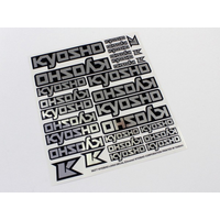KYOSHO Logo Decal (Chrome)