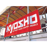 Kyosho banner KYO 1.30mLx0.60mH Cotton SNGL SIDE