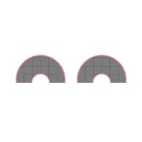 Kyosho Mini-Z Grand Prix Circuit 50 Oval Expansion Kit (32 mats)